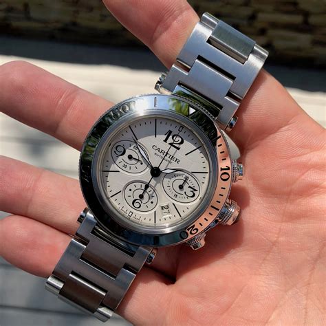 cartier pasha seatimer chronograph.